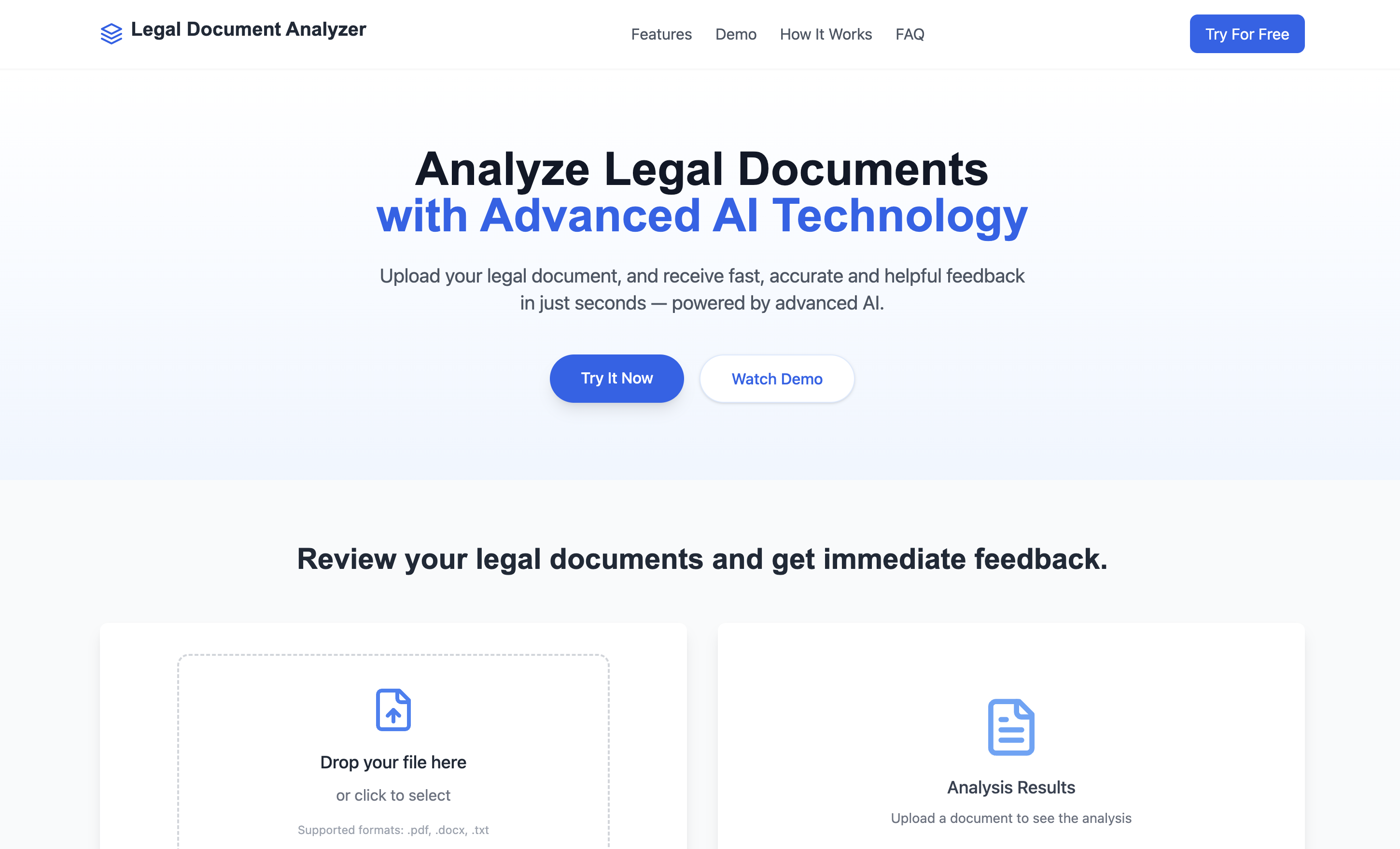 LegalValidate Legal Document Analyzer AI LegalValidate Legal Document Analyzer AI